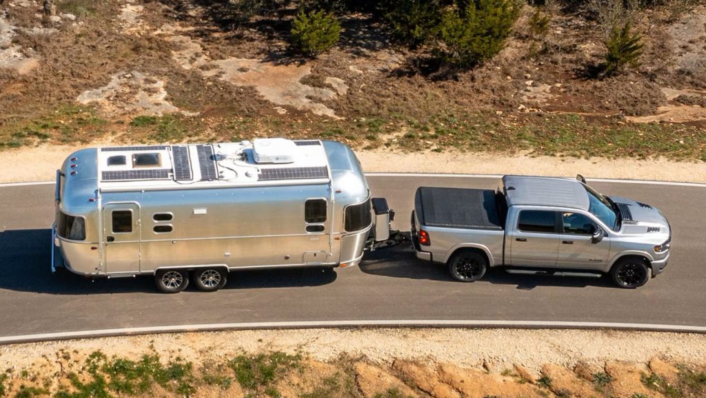 Ram 1500 Towing a Trailer
