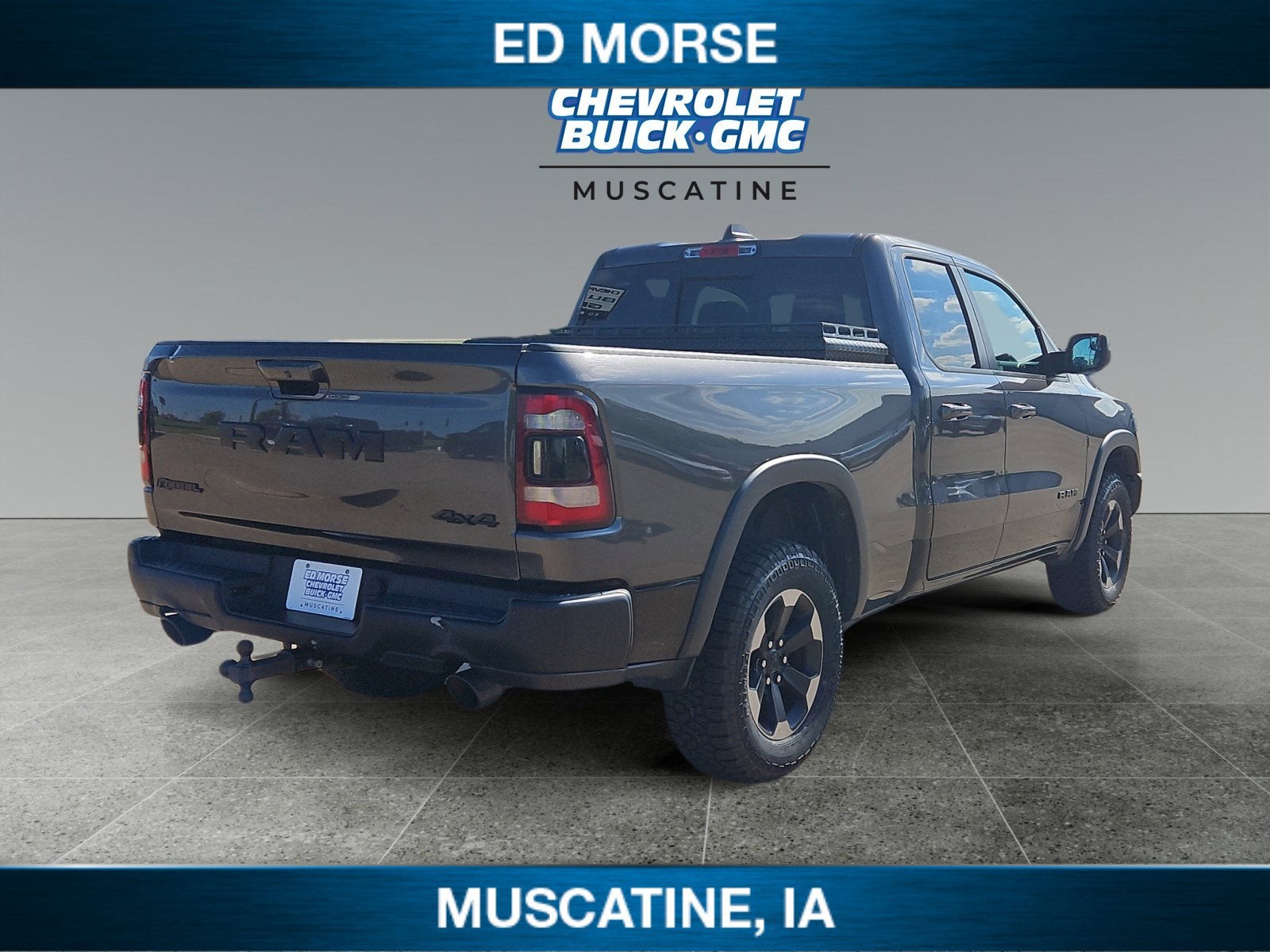 2019 RAM 1500 Rebel Quad Cab 4x4 6'4" Box