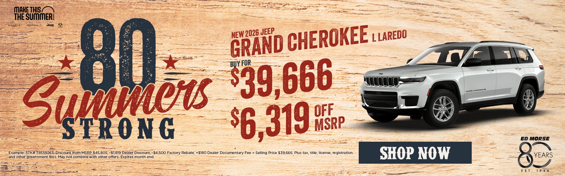 New 2026 Jeep Grand Cherokee L Laredo