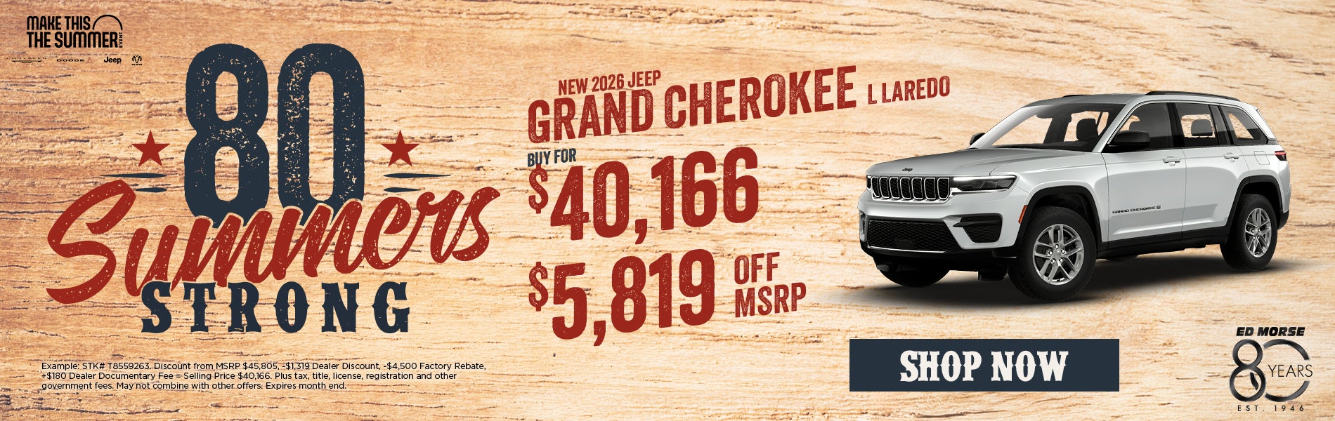 New 2026 Jeep Grand Cherokee L Laredo